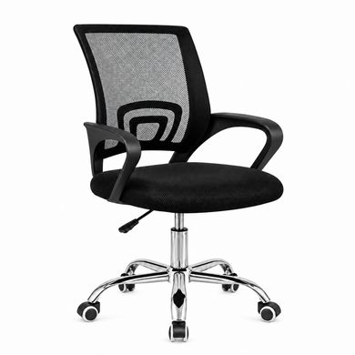 Silla secretarial Mesh cromada