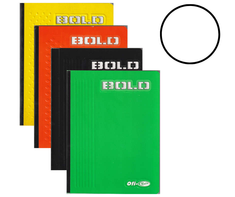 Cuaderno Cosido Bold 100 Hojas Blanco