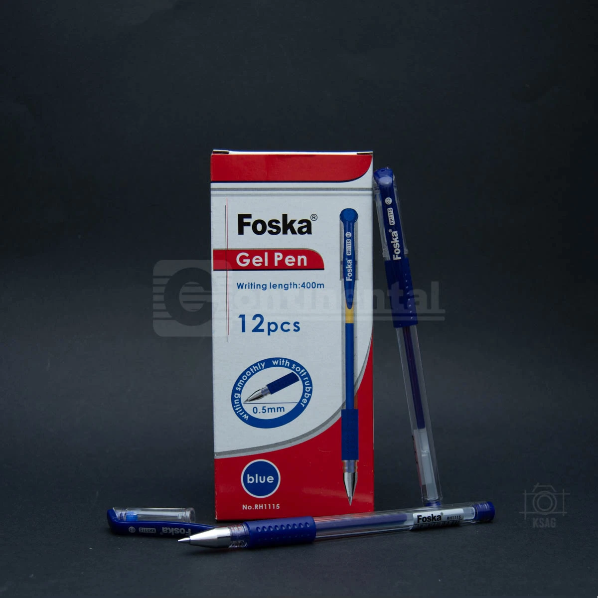 Boligrafo Gel 0.5 Foska Azul