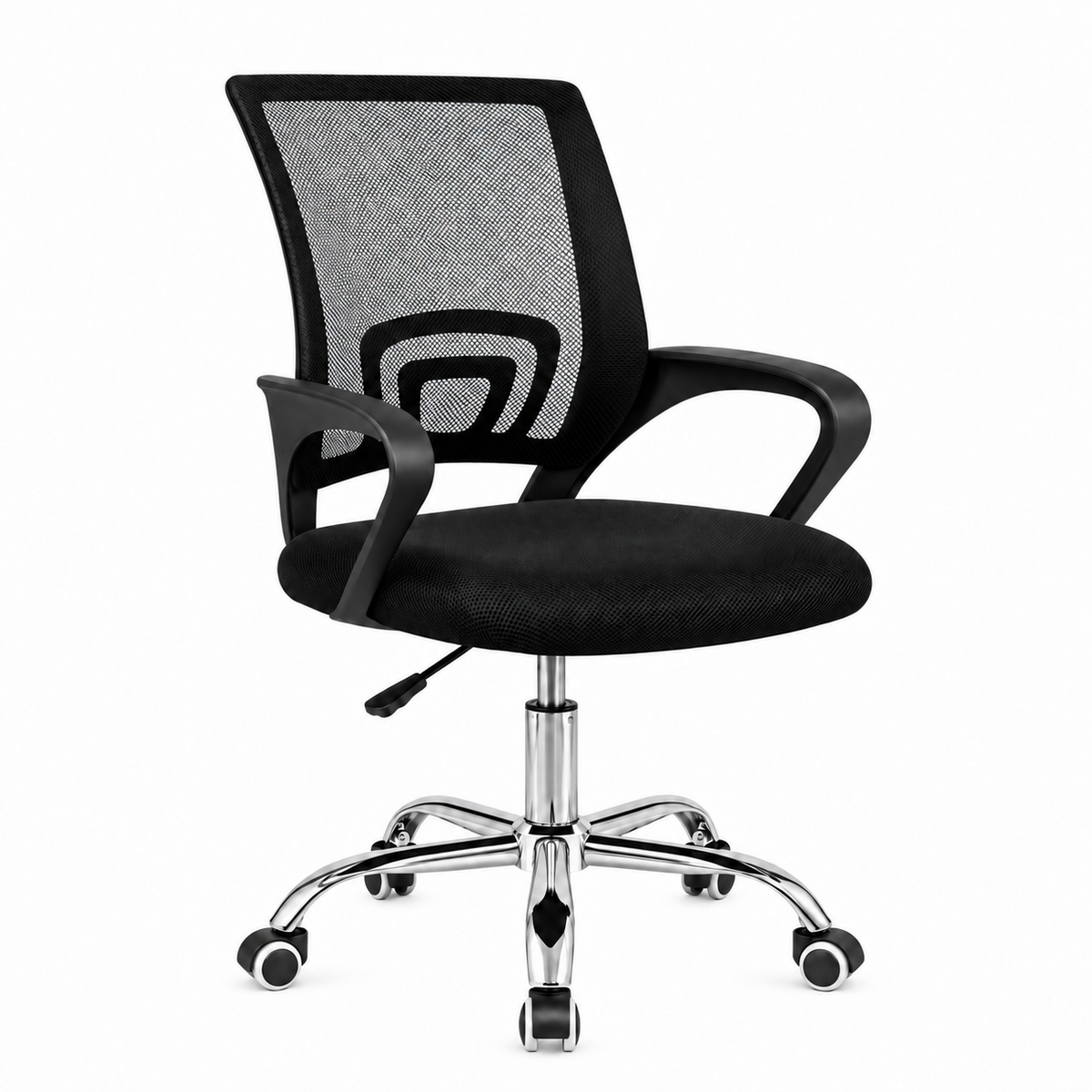 Silla secretarial Mesh cromada