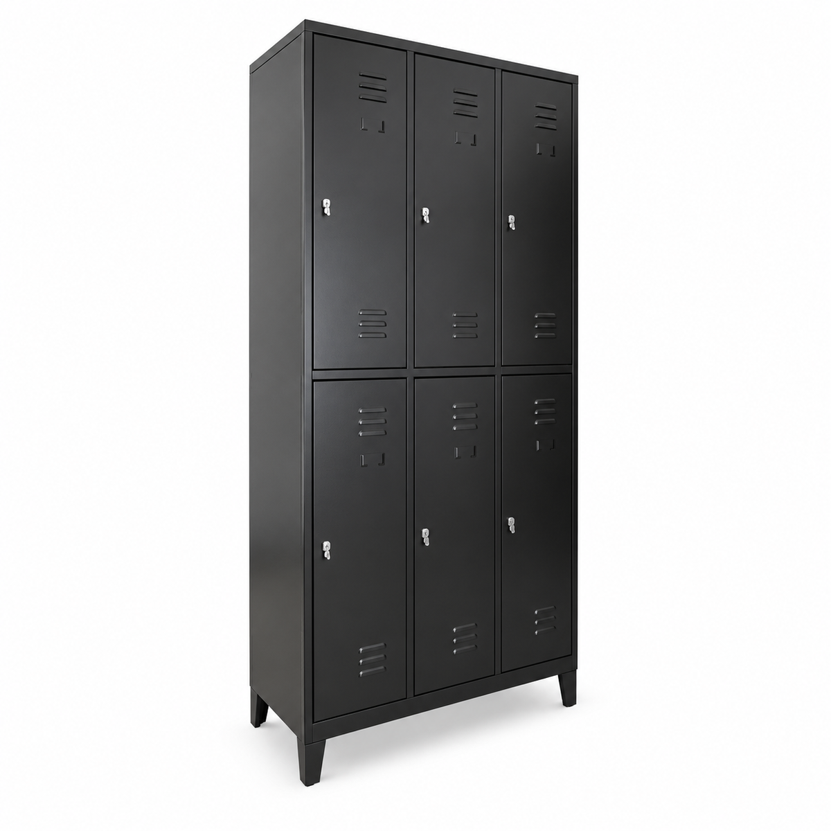 Locker metálico de 6 puertas