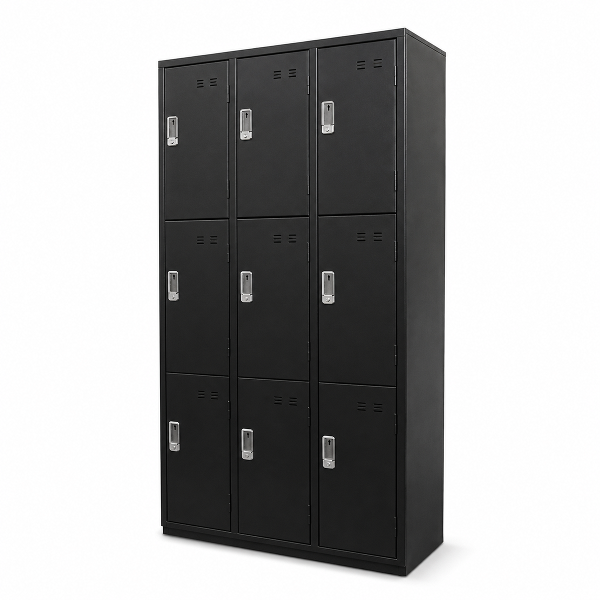 Locker metálico de 9 puertas con aldaba