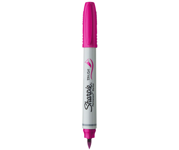 Marcador Permanente Punta Pincel Sharpie Fucsia