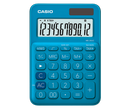 Calculadora Escritorio Casio MS-20UC 12 Digitos Celeste