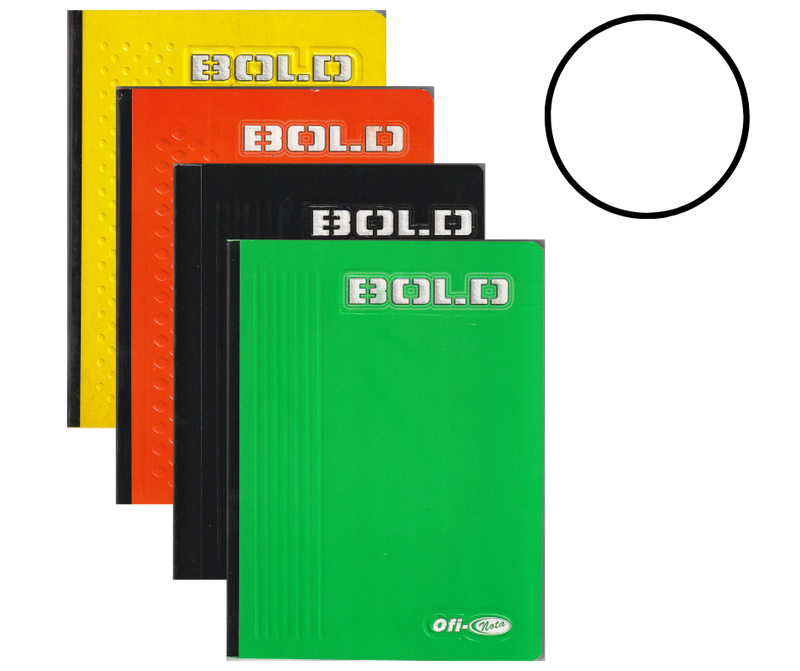 Cuaderno Cosido Bold 100 Hojas Blanco