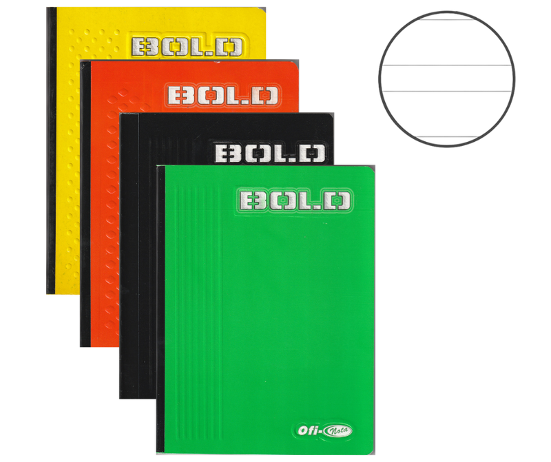 Cuaderno Cosido Bold 100 Hojas Doble Linea