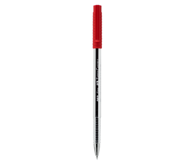 Boligrafo Tinta Faber Castell 062 Fino Rojo