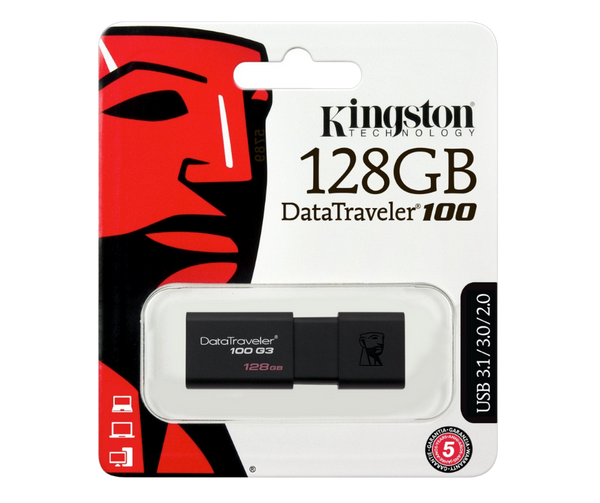 Memoria USB DataTraveler 100 G3 128GB Kingston