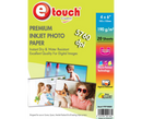 Papel Fotografico Carta Glossy 190g 20H E-Touch