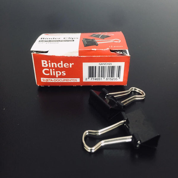 Prensa Papel / Binder Clip 15mm