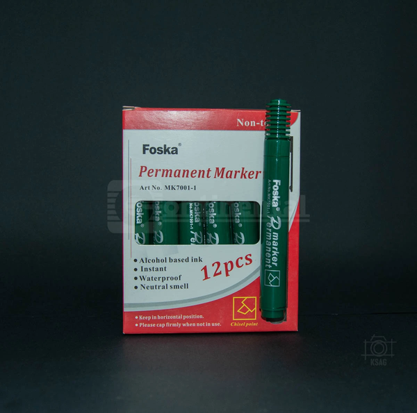 Marcador Permanente Verde